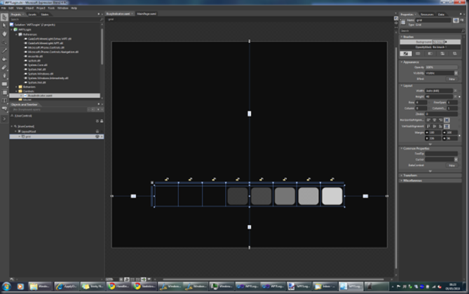 WP7LoginLoadingControl